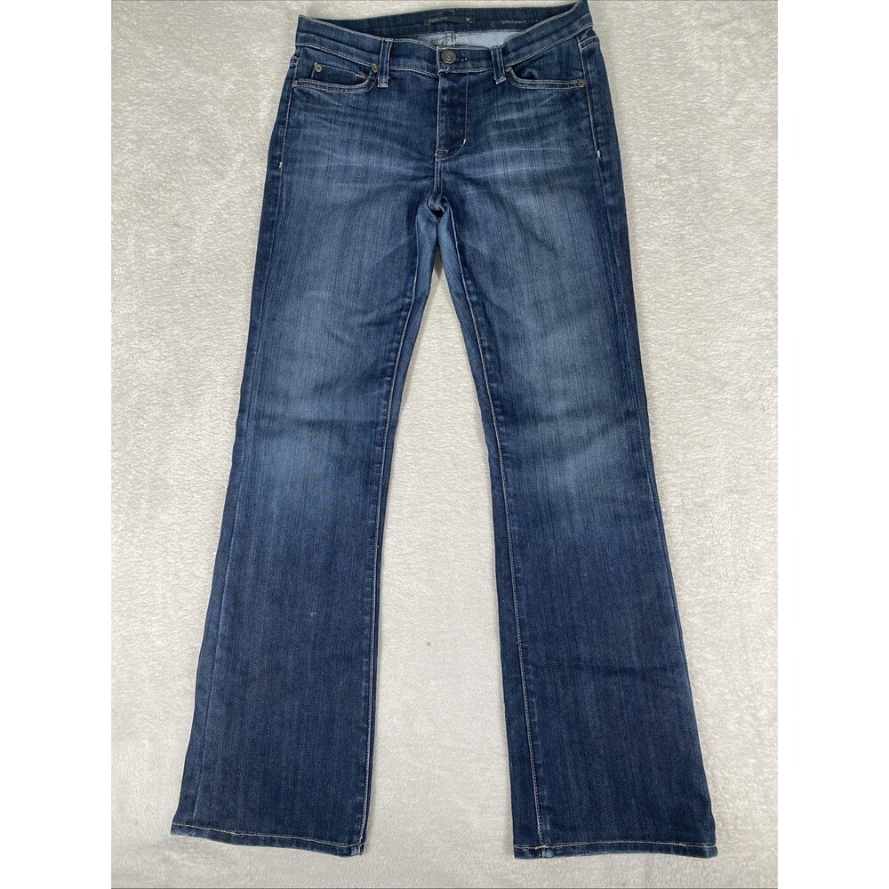 Fidelity Jeans Belladona Mid-rise Boot Cut Denim Women 28